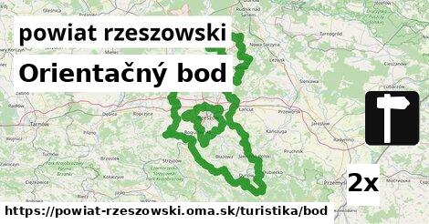 Orientačný bod, powiat rzeszowski
