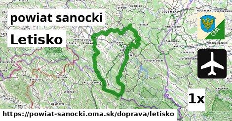 Letisko, powiat sanocki
