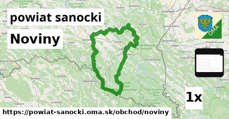 Noviny, powiat sanocki