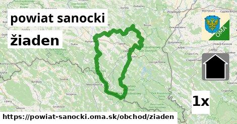 žiaden, powiat sanocki