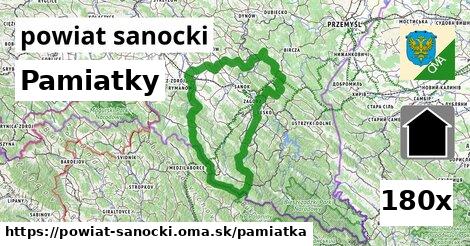 pamiatky v powiat sanocki