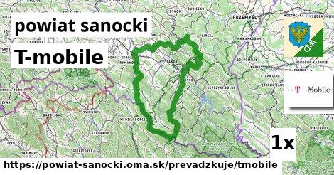 T-mobile, powiat sanocki
