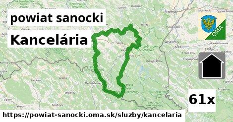 Kancelária, powiat sanocki