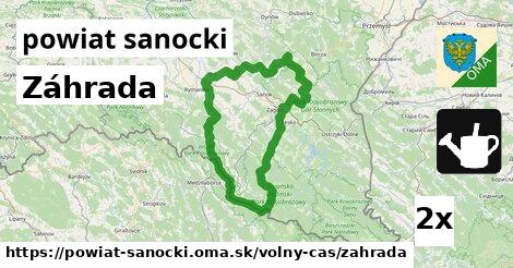 Záhrada, powiat sanocki