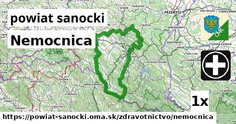 Nemocnica, powiat sanocki