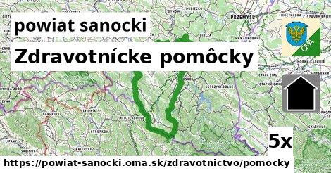 Zdravotnícke pomôcky, powiat sanocki