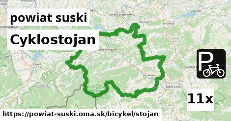 Cyklostojan, powiat suski