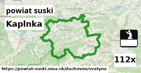 Kaplnka, powiat suski