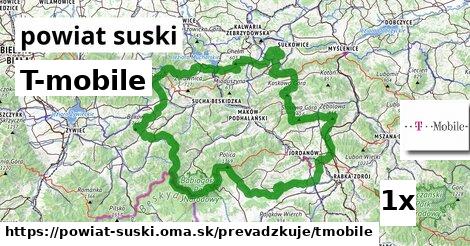 T-mobile, powiat suski