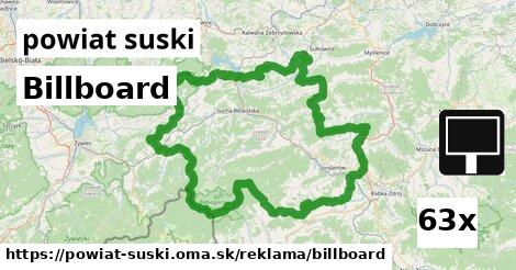 Billboard, powiat suski