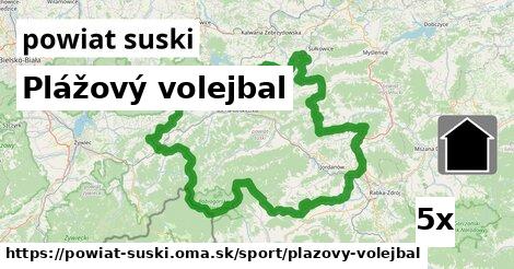 Plážový volejbal, powiat suski