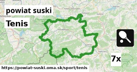 Tenis, powiat suski