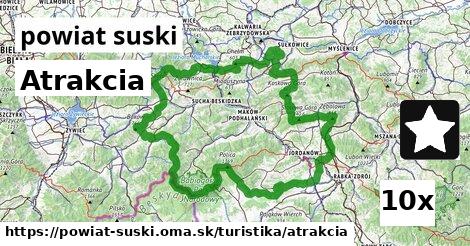 Atrakcia, powiat suski