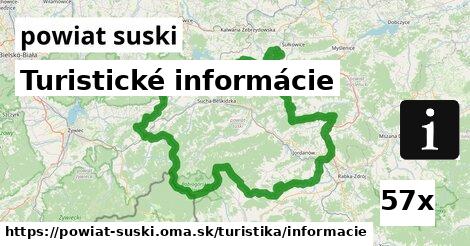 Turistické informácie, powiat suski