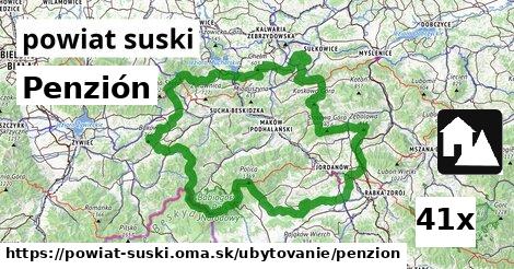 Penzión, powiat suski