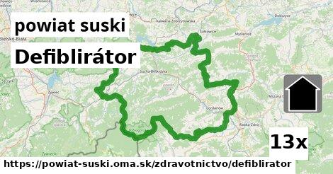 Defiblirátor, powiat suski