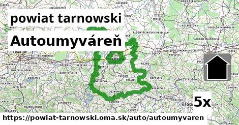Autoumyváreň, powiat tarnowski