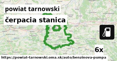 čerpacia stanica, powiat tarnowski