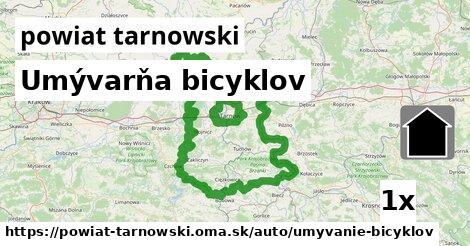 Umývarňa bicyklov, powiat tarnowski