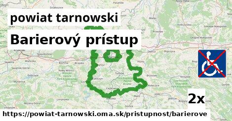 Barierový prístup, powiat tarnowski