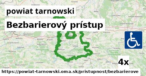 Bezbarierový prístup, powiat tarnowski