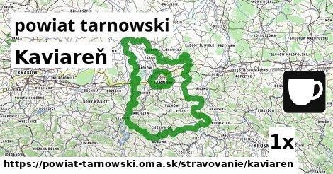 Kaviareň, powiat tarnowski