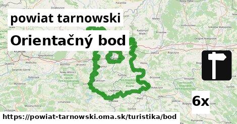 Orientačný bod, powiat tarnowski