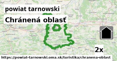 Chránená oblasť, powiat tarnowski