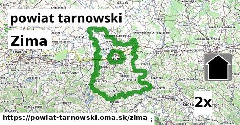 zima v powiat tarnowski