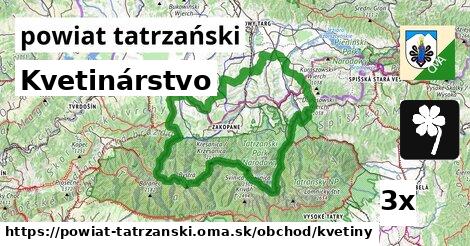 Kvetinárstvo, powiat tatrzański