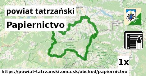 Papiernictvo, powiat tatrzański