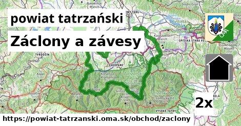 Záclony a závesy, powiat tatrzański