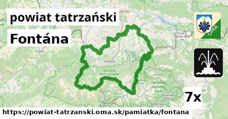 Fontána, powiat tatrzański