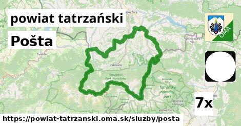 Pošta, powiat tatrzański