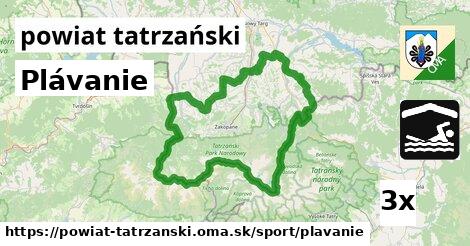 Plávanie, powiat tatrzański