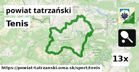Tenis, powiat tatrzański