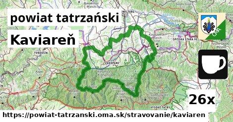 Kaviareň, powiat tatrzański