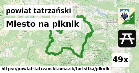 Miesto na piknik, powiat tatrzański