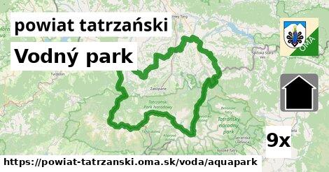 Vodný park, powiat tatrzański