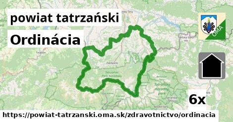 Ordinácia, powiat tatrzański