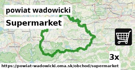 Supermarket, powiat wadowicki