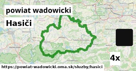 Hasiči, powiat wadowicki