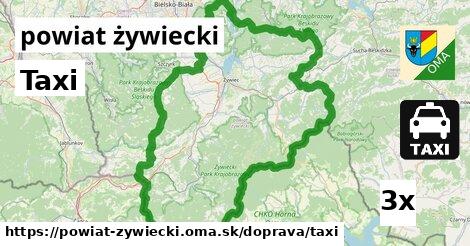 Taxi, powiat żywiecki