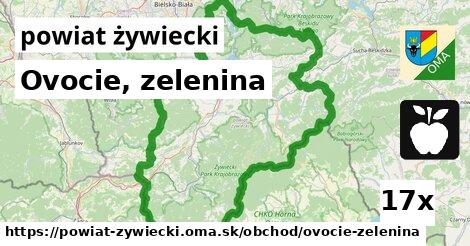 Ovocie, zelenina, powiat żywiecki