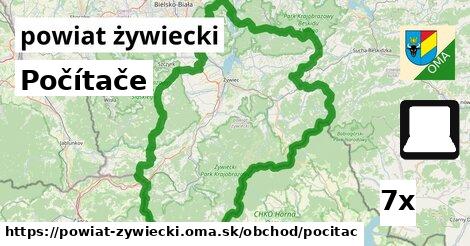 Počítače, powiat żywiecki