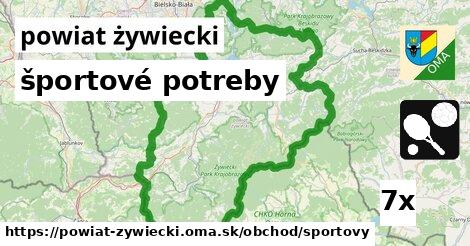 športové potreby, powiat żywiecki