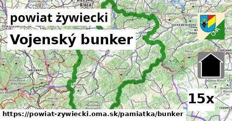 Vojenský bunker, powiat żywiecki