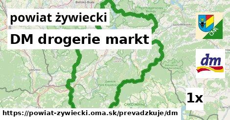 DM drogerie markt, powiat żywiecki