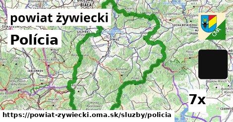 Polícia, powiat żywiecki