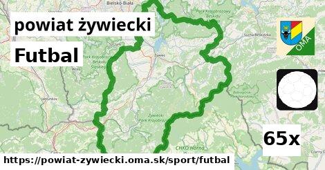 Futbal, powiat żywiecki